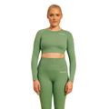 Dámske tričko Hyper Crop-Top Olivine - BeastPink, veľkosť XXL, veľkosť oblečenia XXL