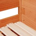 vidaXL Vysúvacia denná posteľ voskovohnedá 90x200 cm masívna borovica