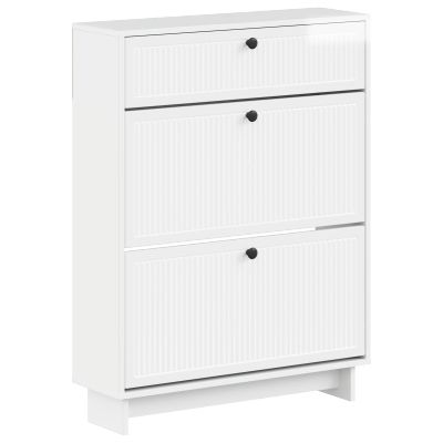 vidaXL Skriňa na topánky EDE 78 x 24 x 103 cm Kompozitné drevo