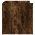 vidaXL Konferenčný stolík dymový dub 100x50x50 cm kompozitné drevo