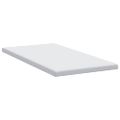 vidaXL Matracový topper z pamäťovej peny 90 x 200 cm Thick Mäkký Biela