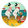 Siluetové puzzle Dalmatínec Ollie 24 ks