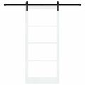 vidaXL Posuvné dvere ORKDAL Biela 93 x 211 cm