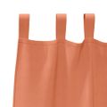 vidaXL Záclony na zatemnenie s krúžkami 2 ks Tehlová 260 x 140 cm