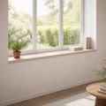 vidaXL Parapety 2 ks Biela 120 x 25 x 2 cm Masívne dubové drevo