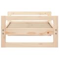 vidaXL Posteľ pre psa 65,5x50,5x28 cm borovicový masív