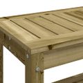 vidaXL Záhradná lavica 108x35x45 cm impregnovaná borovica