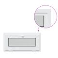 vidaXL Podkrovné okno RISOR 80 x 40 cm PVC a sklo