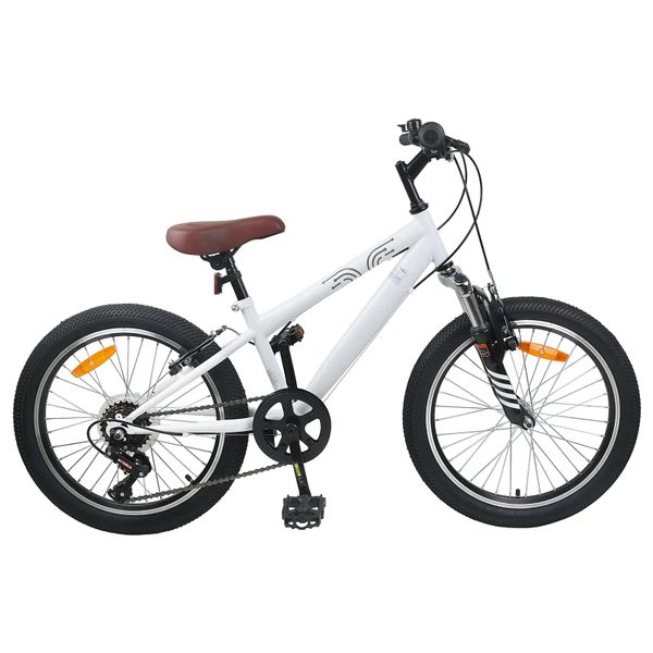 vidaXL Horský Bicykel 20 Palcov 6-Rýchlosť pre deti vo veku 5-8 rokov