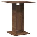 vidaXL Bistro stolík hnedý dub 60x60x75 cm spracované drevo