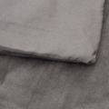 vidaXL Záťažová prikrývka s krytom šedá 200x230 cm 13 kg látka