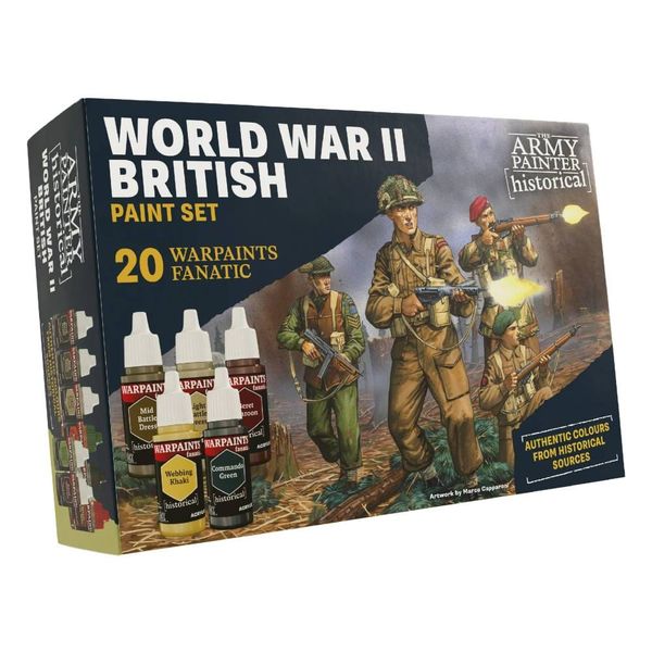 Sada barev Army Painter: Historical - WWII British