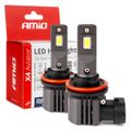 LED žiarovky X4-series AVIATOR H8/H9/H11/H16 6500K max 44W AMIO-03765