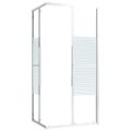 vidaXL Sprchový kút ESG 90x70x180 cm
