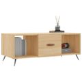 vidaXL Konferenčný stolík dub sonoma 102x50x40 cm kompozitné drevo