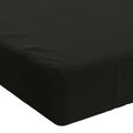 vidaXL Vankúš na lavičku SOEST 100% polyester Čierna 60 x 40 x 8 cm