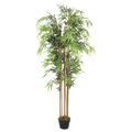 vidaXL Umelý bambusový strom 1095 listov 180 cm zelený