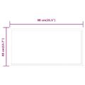 vidaXL LED kúpeľňové zrkadlo 40x80 cm
