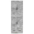 vidaXL Sada skríň 2 ks Kompozitné drevo