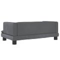 vidaXL Pelech pre psa sivý 80x45x30 cm zamat