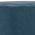 vidaXL Lavička modrá 100x35x41 cm zamat