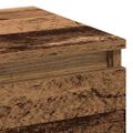 vidaXL Nočný stolík 2 ks Staré drevo 40 x 35 x 50 cm Kompozitné drevo