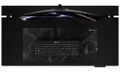 AROZZI ZONA Mousepad XL Black Marble/ XL podložka na stůl/ 900x420x4 mm/ voděodolná Podložka pod myš, 900×420×4mm, mikrovlákno, protiskluzová guma, vodeodolná, barva cerný mramor