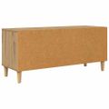 vidaXL TV skrinka 100 x 34,5 x 44,5 cm Remeselný dub Kompozitné drevo