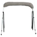 vidaXL Strieška Bimini s 3 oblúkmi a stenami 183x(185-198)x137 cm