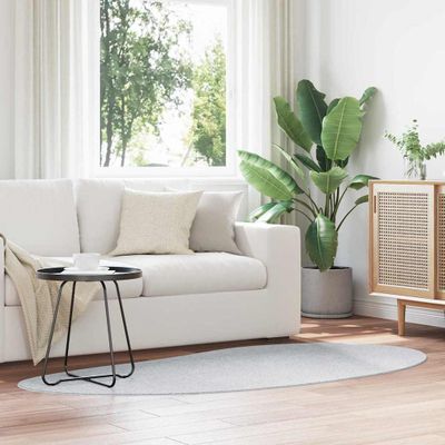 vidaXL Kusové koberce HUARTE Sivá 100 x 200 cm Polyester