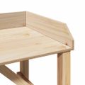 vidaXL Stolík na presádzanie Prírodná 75 x 40 x 90 cm