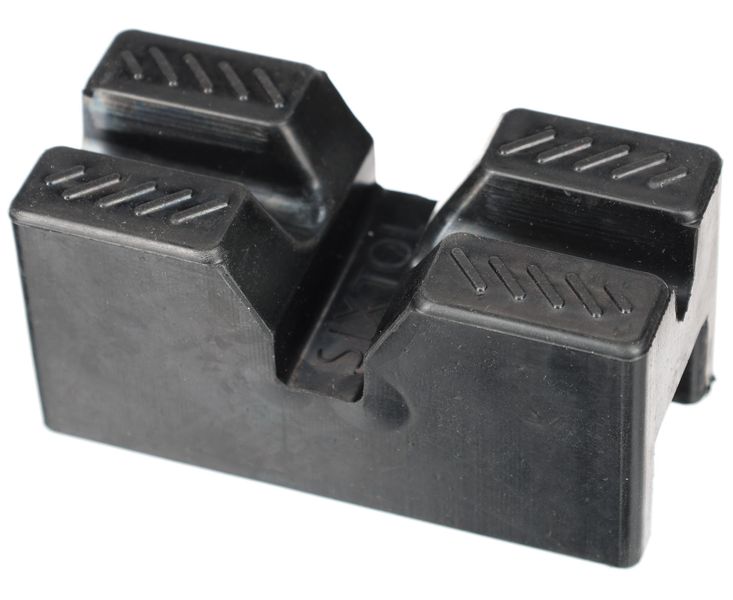 Gumová podložka pro podstavec pod auto MECHANIC CAR STAND PRO 6T, 102x47x50 mm SIXTOL