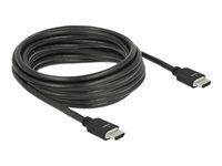 HDMI kábel - HDMI s pinmi (male) do HDMI s pinmi (male) - 5 m - trojnásobne tienený - čierna - podpora Dolby DTS-HD Master Audio, podpora Dolby TrueHD