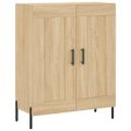 vidaXL Vysoká skrinka dub sonoma 69,5x34x180 cm spracované drevo