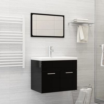 vidaXL Vstavané umývadlo s batériou 61x39x18 cm keramika biele