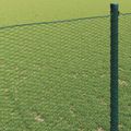 vidaXL Hexagonálny plot 1,2 x 10 m PVC Zelená