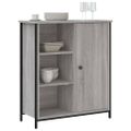 vidaXL Komoda sivá sonoma 70x30x80 cm kompozitné drevo