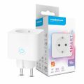 Modee Lighting Smart 1-cestná  zástrčka Tuya Wi-Fi 16A s meračom spotreby, biela (MSC-SPC)