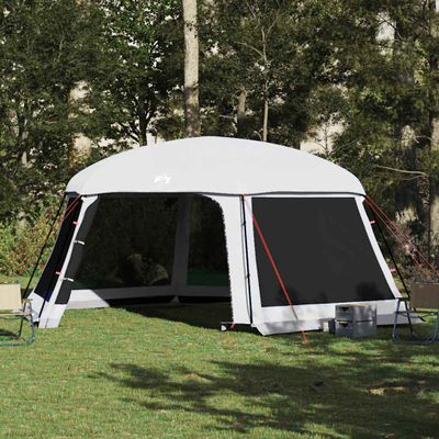 VidaXL Stan pri bazéne s odnímateľnými stenami zo sieťoviny 618x532 cm