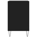 vidaXL Botník čierny 102x36x60 cm spracované drevo