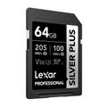 Pamäťová karta Lexar Professional SILVER PLUS SDXC 64 GB