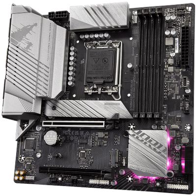 GIGABYTE B760M AORUS ELITE AX/LGA 1700/mATX Základná doska, Intel B760, LGA1700, 4x DDR5 DIMM (max. 128GB), 2x M.2, Wi-Fi, HDMI, DisplayPort, USB typ C, mATX