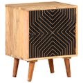 vidaXL Nočný stolík 40x30x50 cm akáciový masív