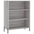 vidaXL Vysoká skrinka sivý dub sonoma 69,5x34x180 cm spracované drevo