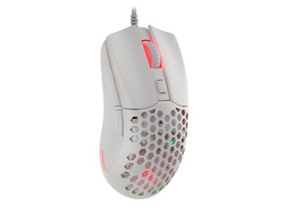 Genesis herná optická myš KRYPTON 750/RGB/8000 DPI/Herná/Optická/8 000 DPI/Drôtová USB/Biela