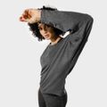 Dámske Tričko Batwing Top Black Marl - SQUATWOLF