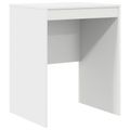 vidaXL Stôl Biela 145,5 x 40 x 127 cm 2 ks
