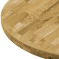 vidaXL Stolová doska dubové drevo okrúhla 44 mm 900 mm