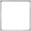 vidaXL Obrubník trávnika 100 x 100 x 35 cm Oceľ Strieborná