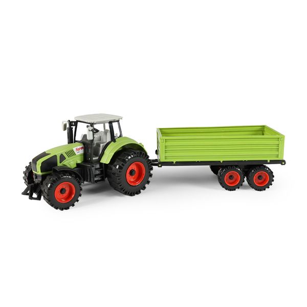 Traktor farmársky s vlečkou 45 cm